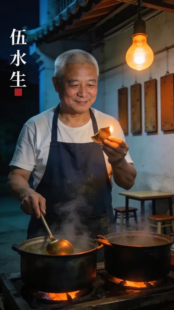 角色卡「伍水生」封面