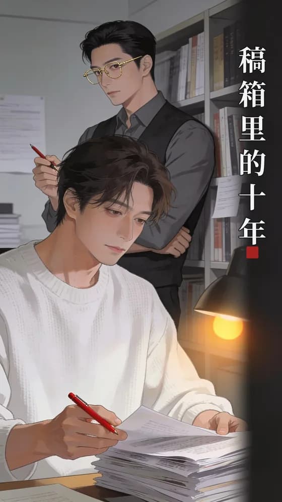 角色卡「稿箱里的十年」封面