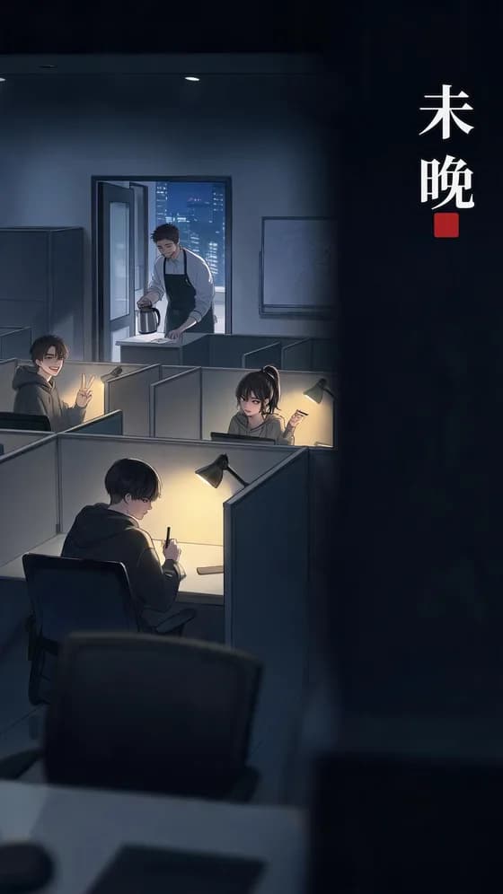 角色卡「未晚自习室」封面