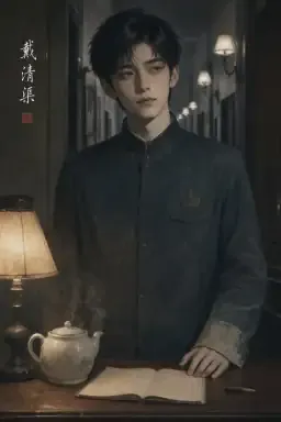角色卡「【规则怪谈丨旅馆】八条入住须知各有里册，馆里恒温的东西只有他」封面